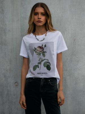 
                  
                    Simple Rose - Ladies Organic Shirt
                  
                