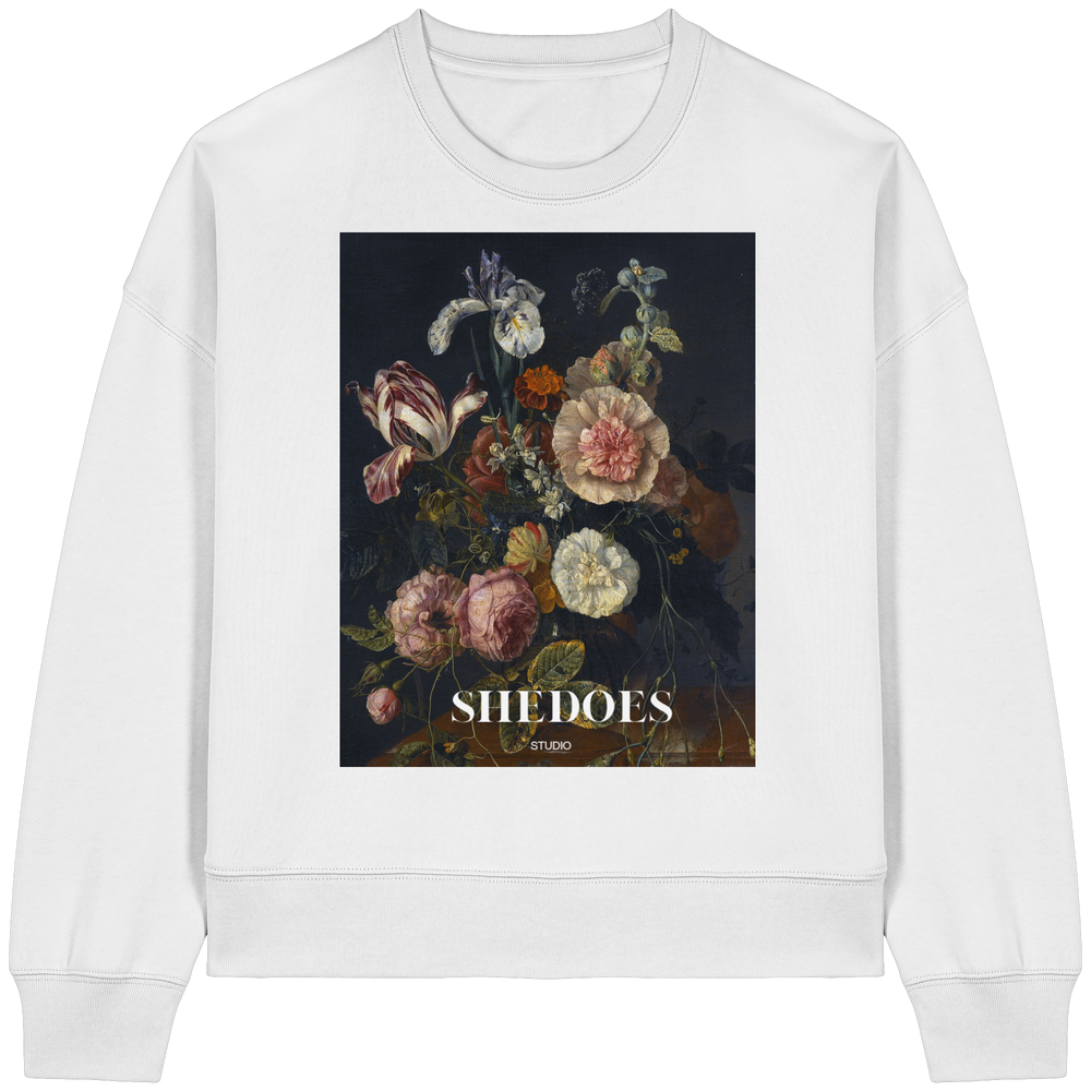 Stillife Sweater - Womens Organic Boxcut Sweatshirt